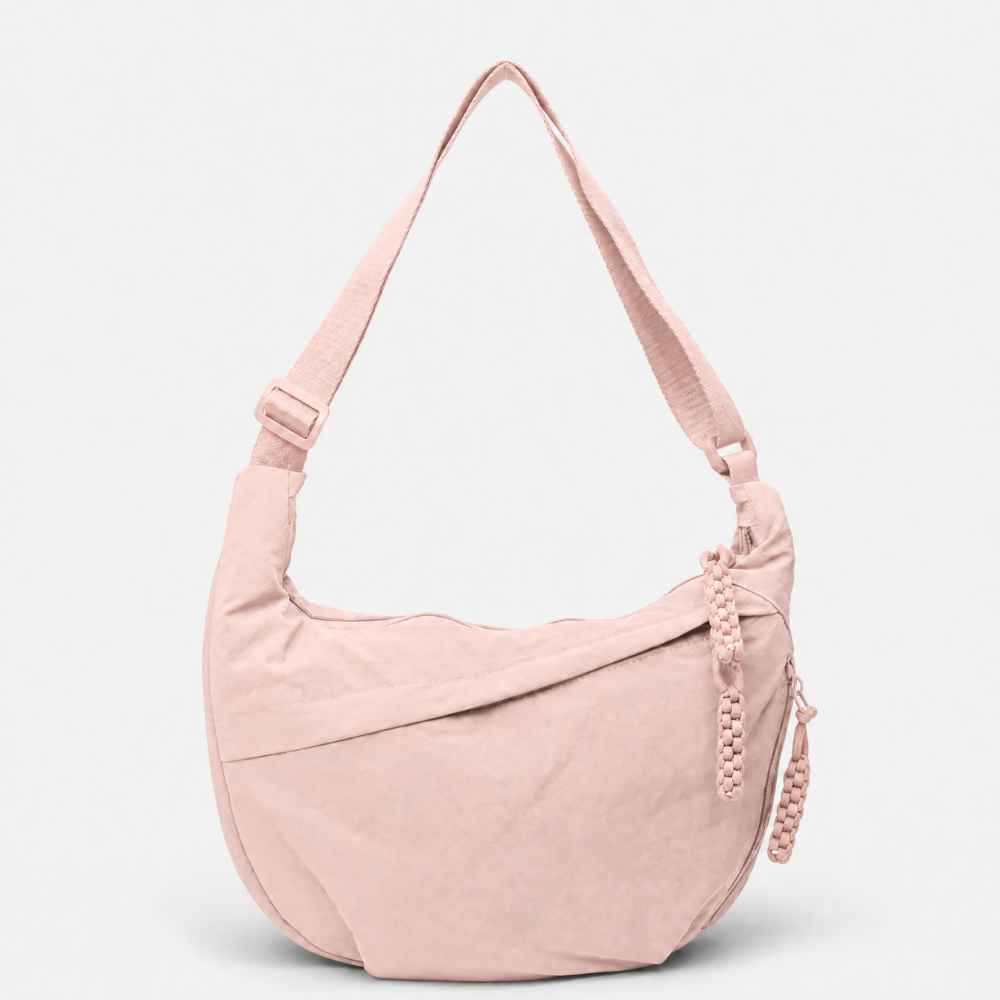 Sac bandoulière en toile souple et spacieux