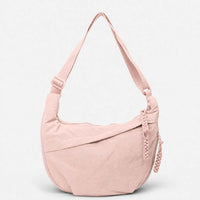 Sac bandoulière en toile souple et spacieux