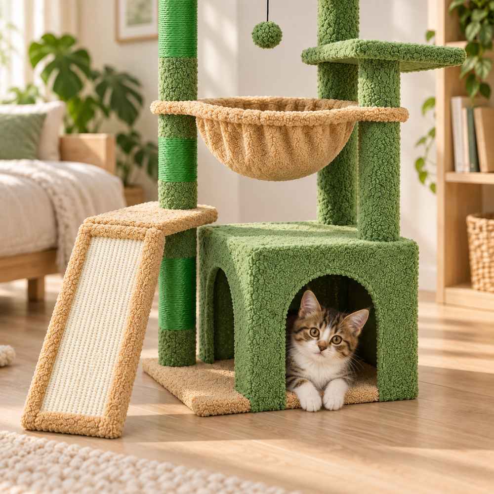 Arbre à chat Guimauve 92 cm