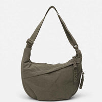 Sac bandoulière en toile souple et spacieux