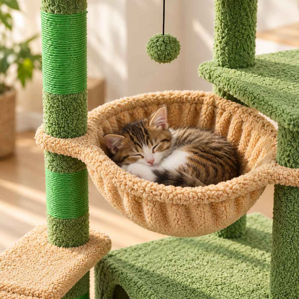 Arbre à chat Guimauve 92 cm