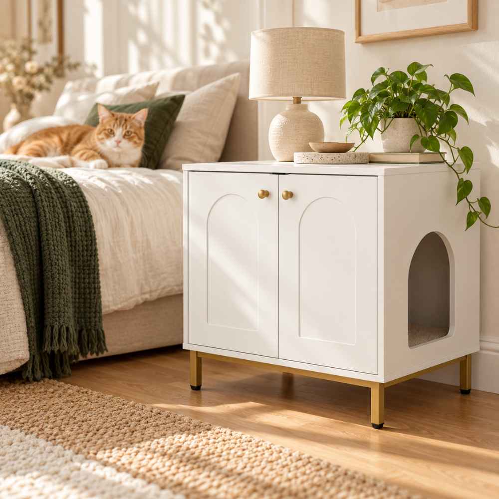 Meuble à litière Opaline