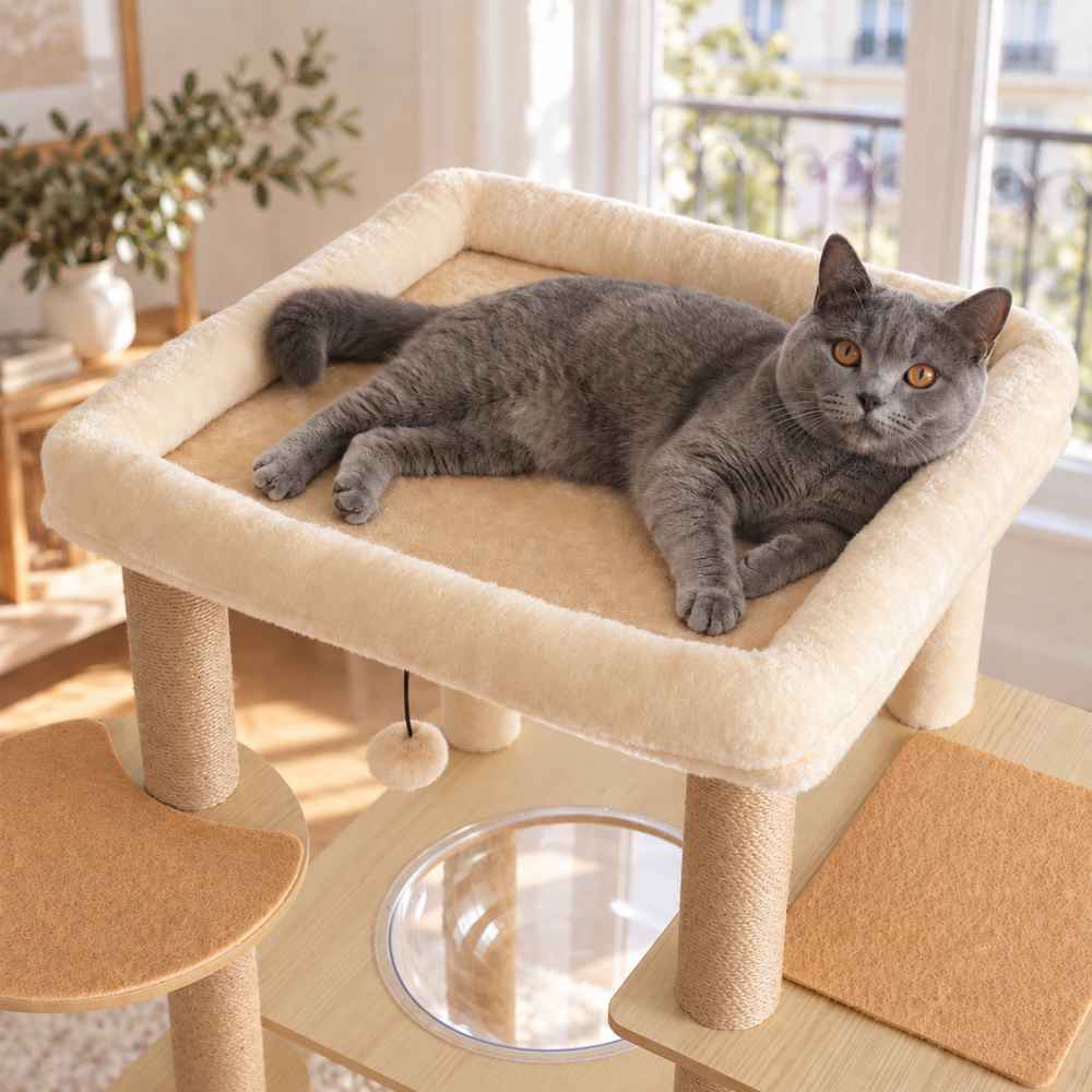 Arbre à chat Hublot 180 cm