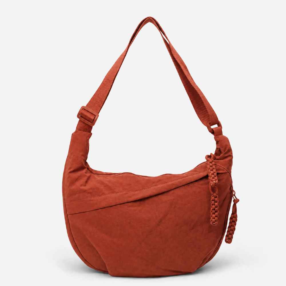 Sac bandoulière en toile souple et spacieux