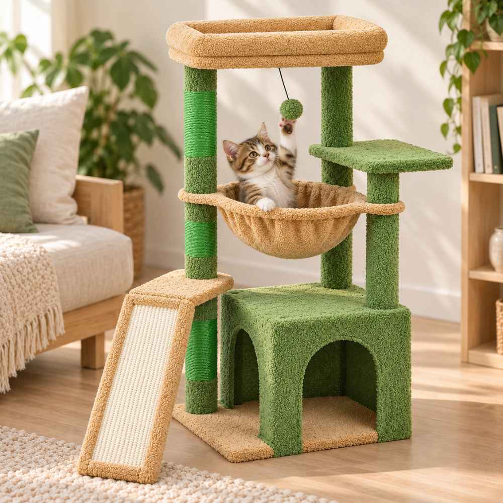 Arbre à chat Guimauve 92 cm