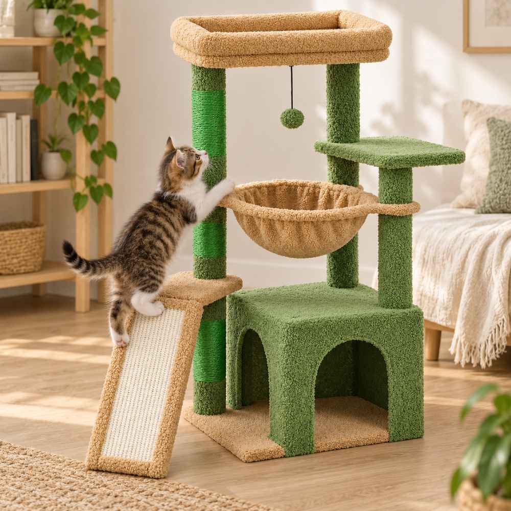 Arbre à chat Guimauve 92 cm