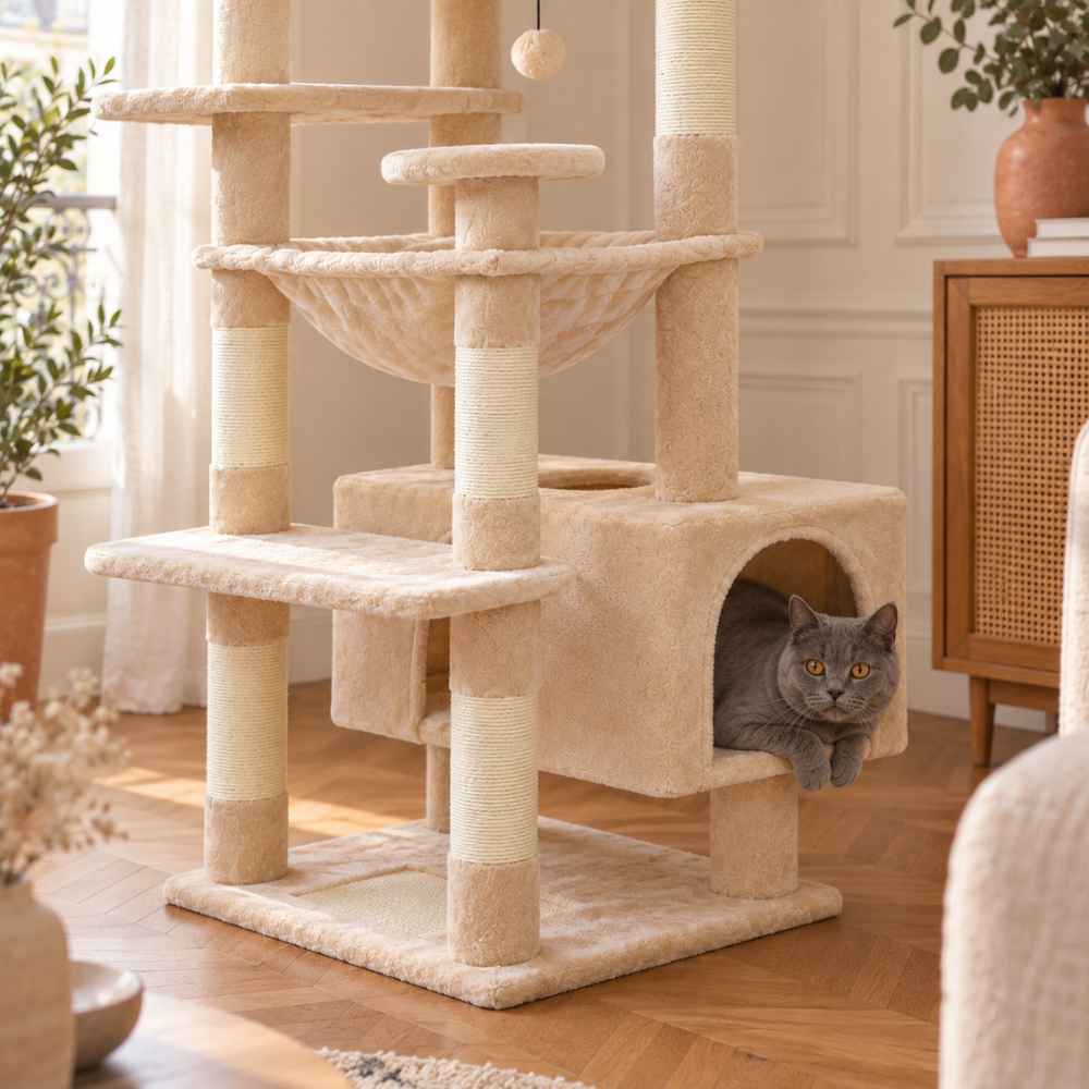 Arbre à chat Belvédère 184 cm