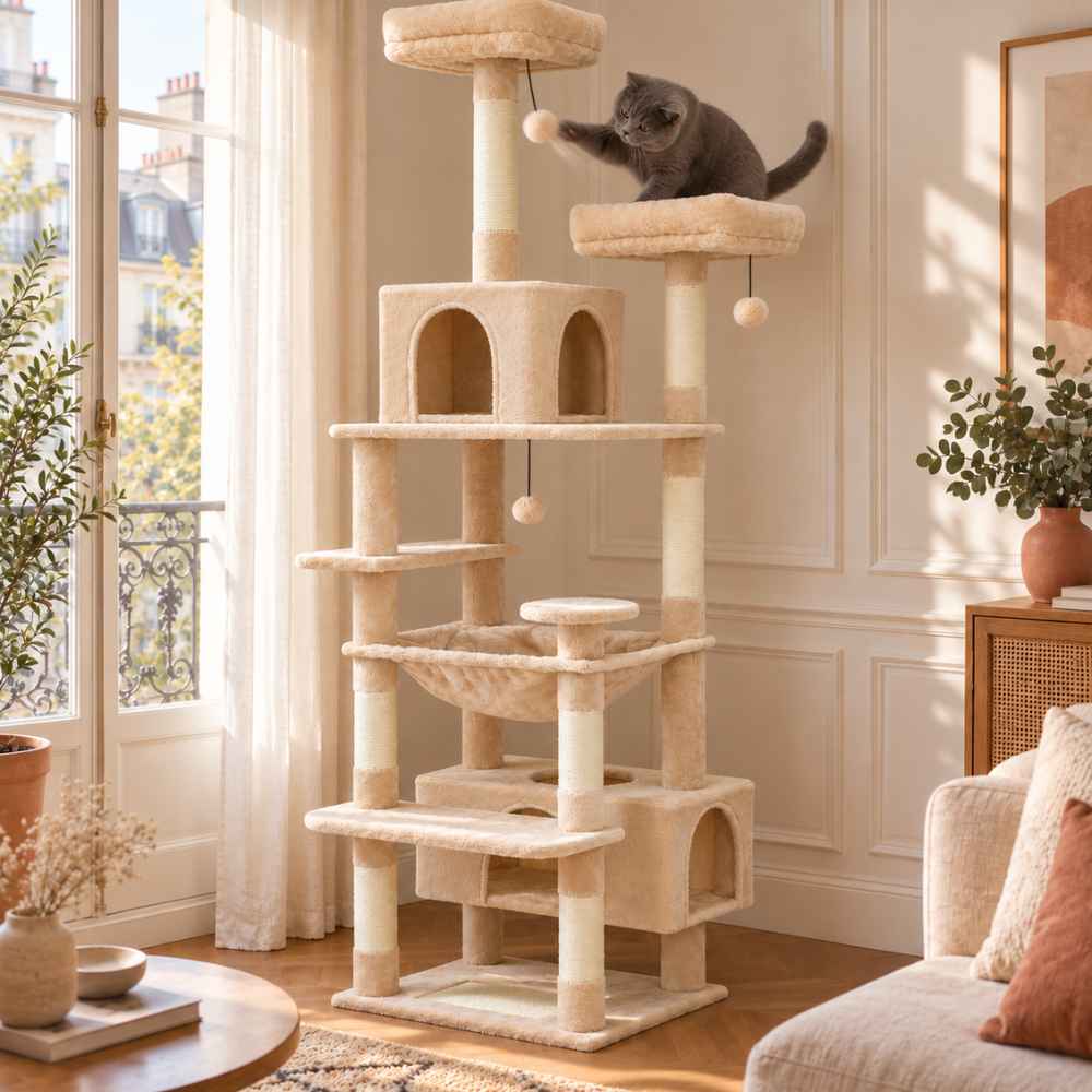 Arbre à chat Belvédère 184 cm