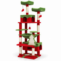 Arbre à chat Réveillon 184 cm, édition Noël
