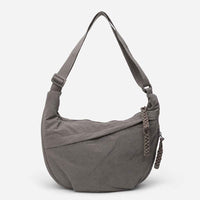 Sac bandoulière en toile souple et spacieux