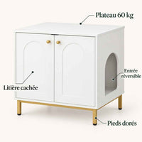 Meuble à litière Opaline