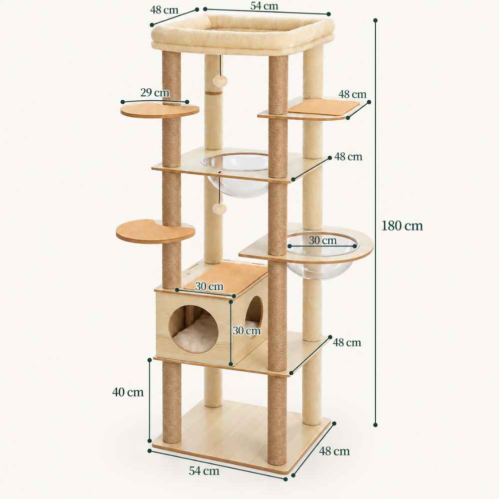 Arbre à chat Hublot 180 cm