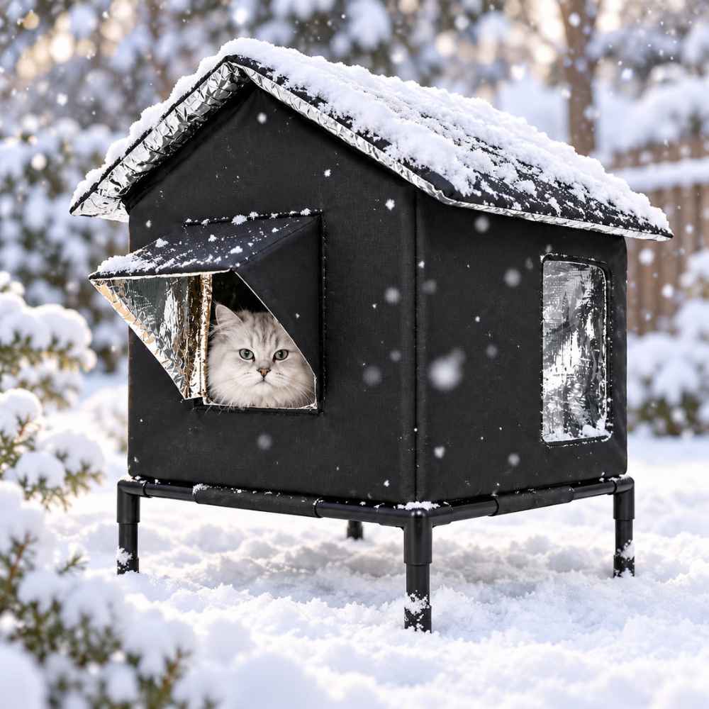 Niche pour chat extérieur Nivale