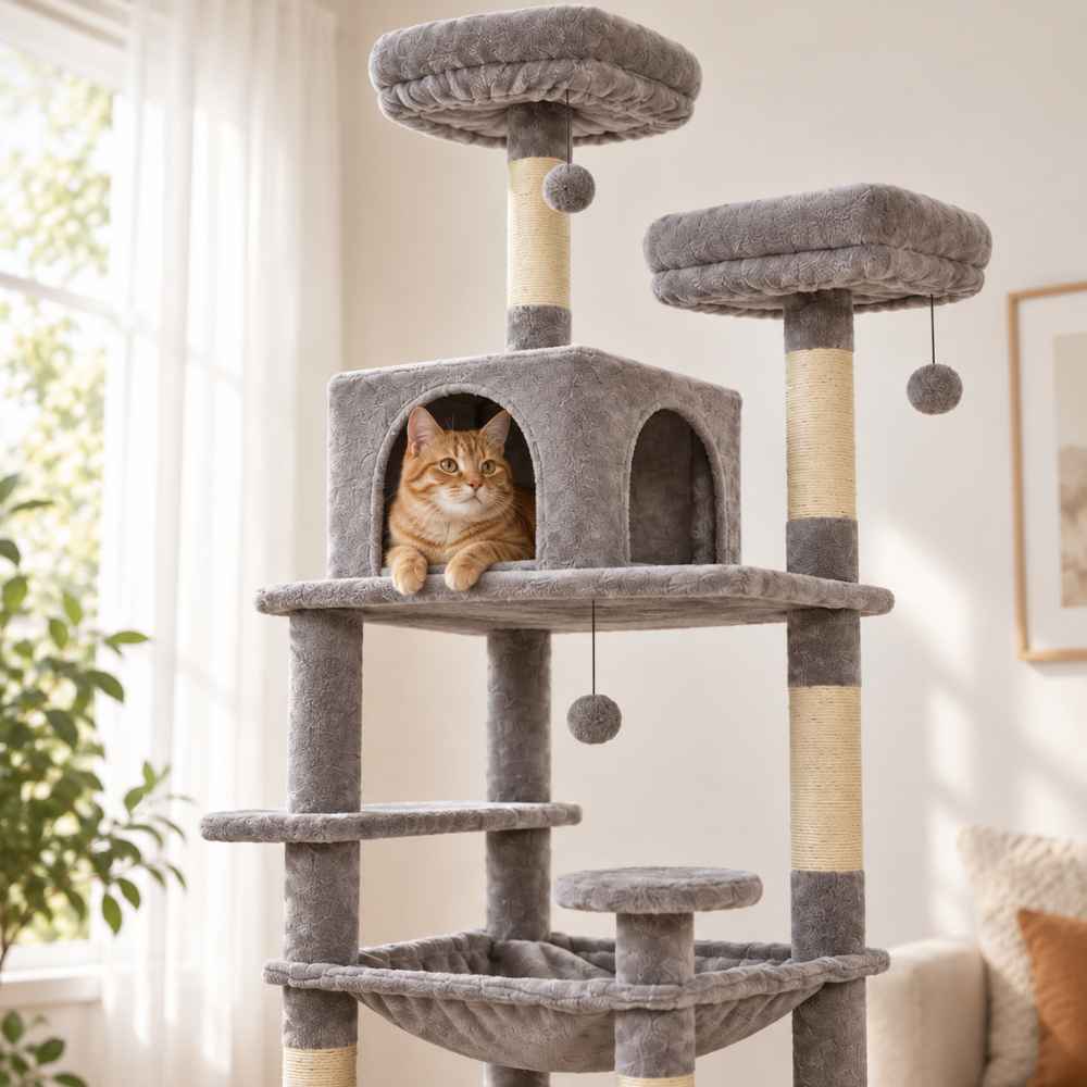 Arbre à chat Belvédère 184 cm