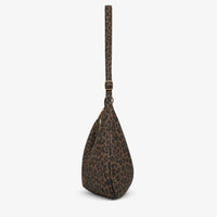 Sac bandoulière léopard souple grand format