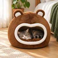 Niche pour chat Ourson