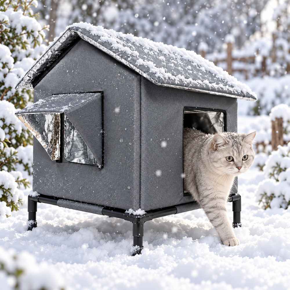 Niche pour chat extérieur Nivale