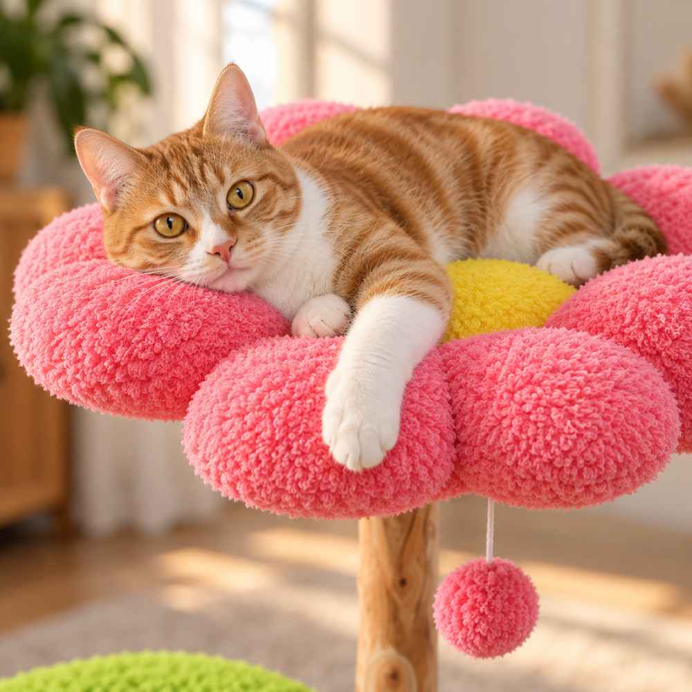 Arbre à chat Églantine 136 cm