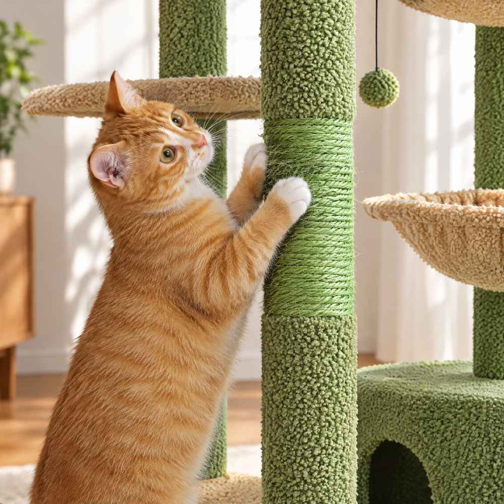Arbre à chat Canopée sol-plafond