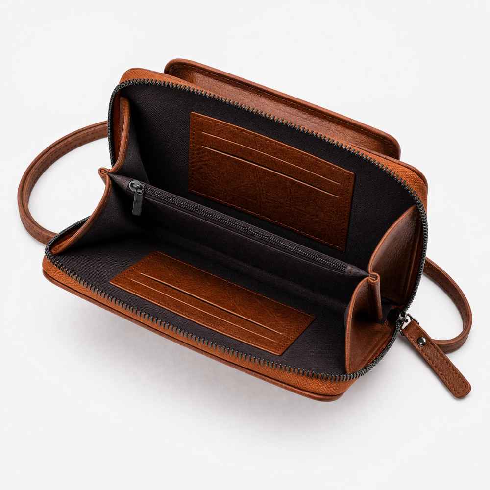 Sac bandoulière téléphone & portefeuille