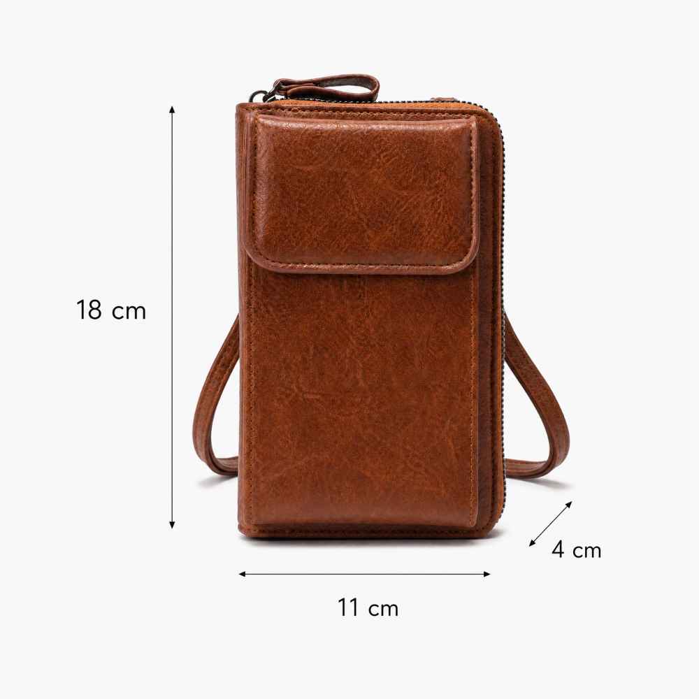 Sac bandoulière téléphone & portefeuille