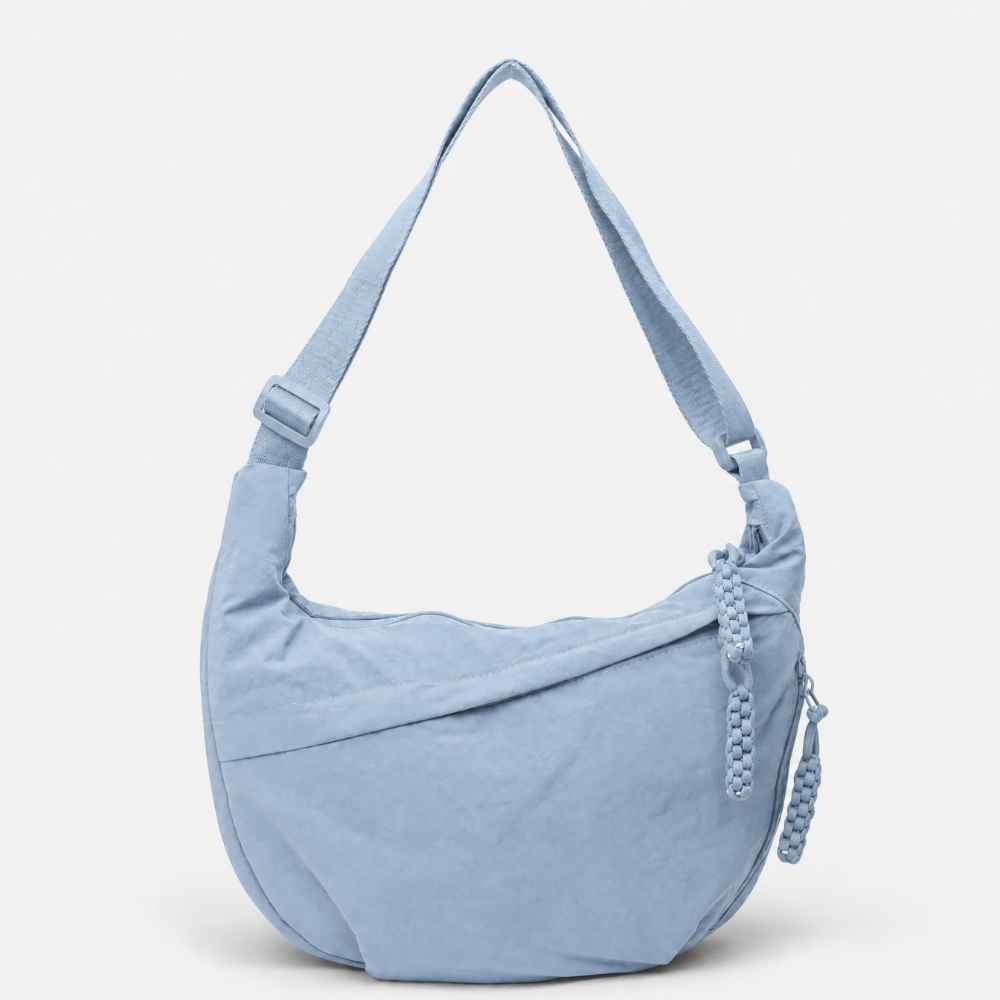 Sac bandoulière en toile souple et spacieux
