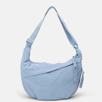Sac bandoulière en toile souple et spacieux