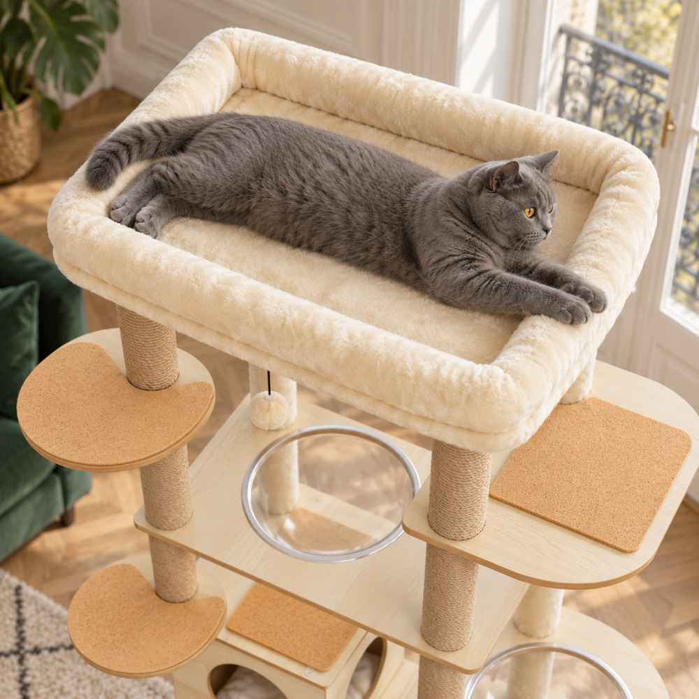 Arbre à chat Hublot 180 cm