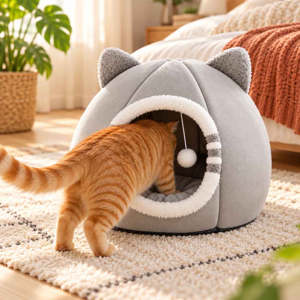 Niche pour chat Bulle