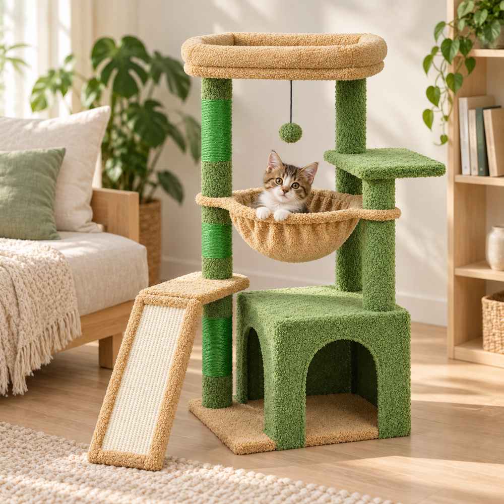 Arbre à chat Guimauve 92 cm