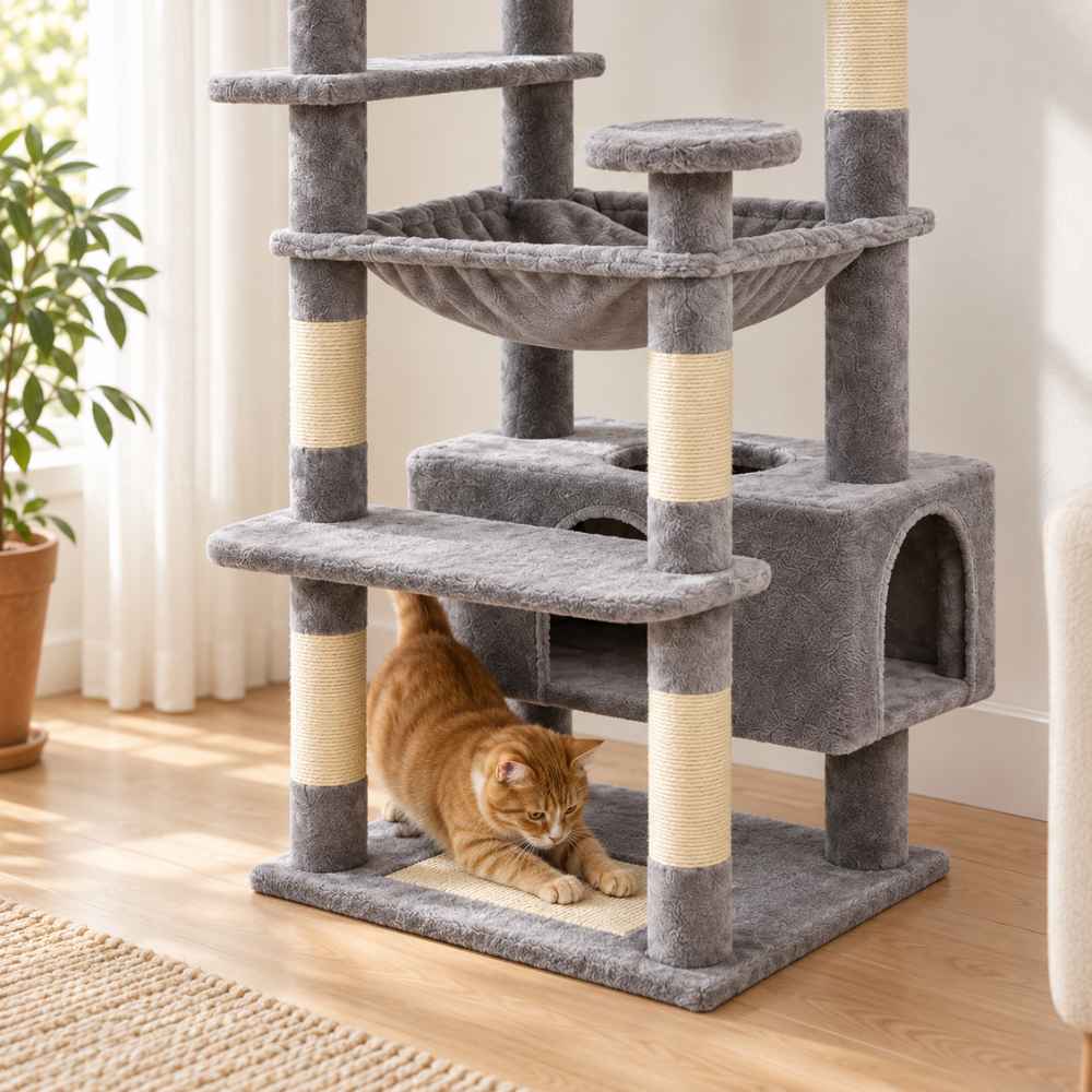 Arbre à chat Belvédère 184 cm
