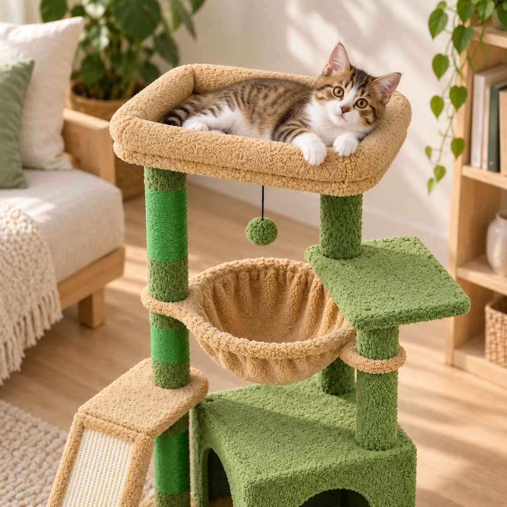Arbre à chat Guimauve 92 cm