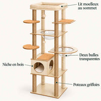 Arbre à chat Hublot 180 cm